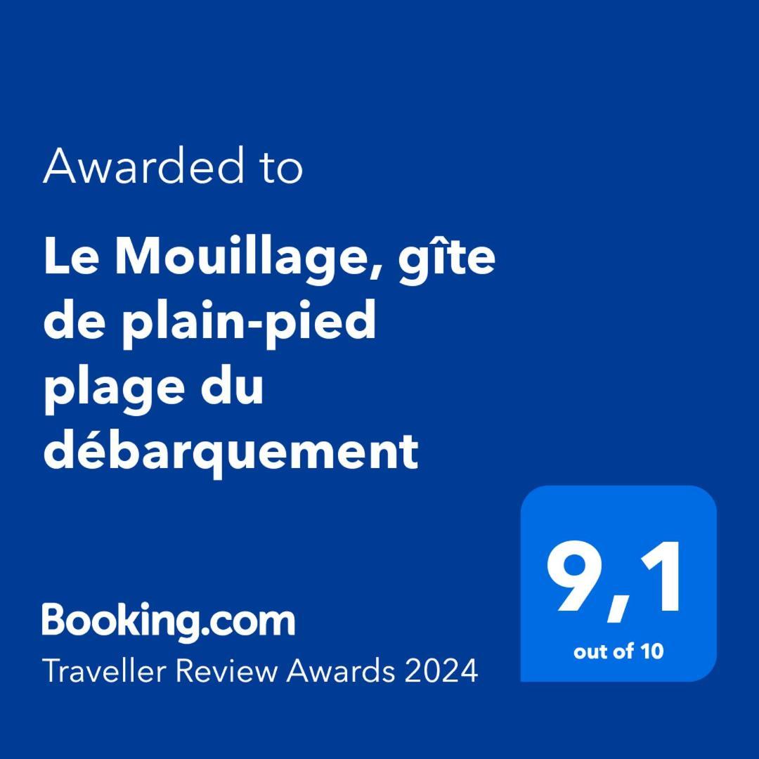 Le Mouillage, Gite De Plain-Pied Plage Du Debarquement Гранкам-Мези Екстериор снимка